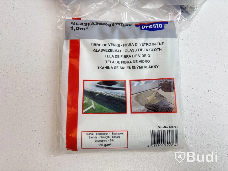 6 st. GLASFIBERDUK  Presto 1KVM, PRESTO